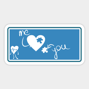 Me love you Sticker